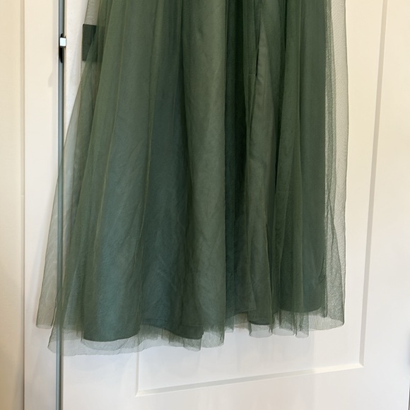Revelry Alma Tulle Dress in Rosemary size 12 - Picture 8 of 9